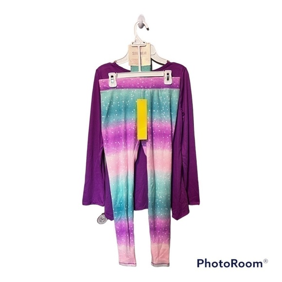 SO Brand Girls Christmas Pajamas, Size Large/12 New With Tags. - Picture 2 of 4